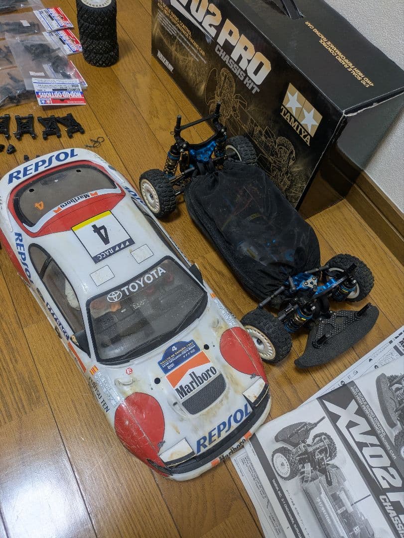 オ*カ様 TAMIYA XV-02 Pro オプション多数 アンプ サーボ モー