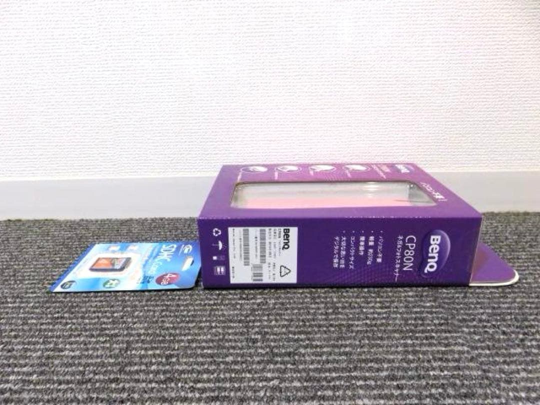 ☆新品・未使用☆ BENQ CP80N ハンディスキャナー SDHCカード付属