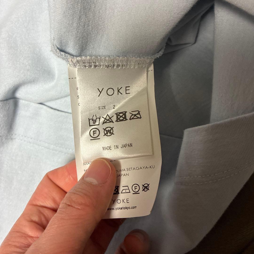 g*d様 YOKE Embroidered T-Shirt