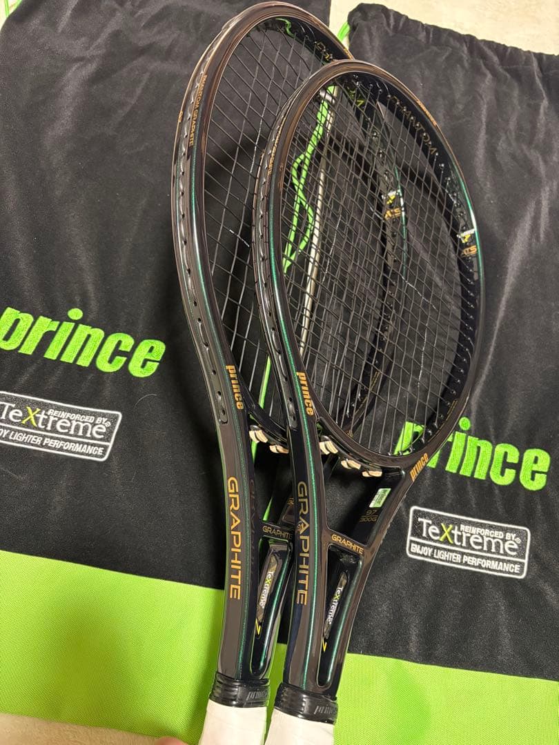 【ほぼ新品】Prince ファントムグラファイト97 300g G3 2本セット