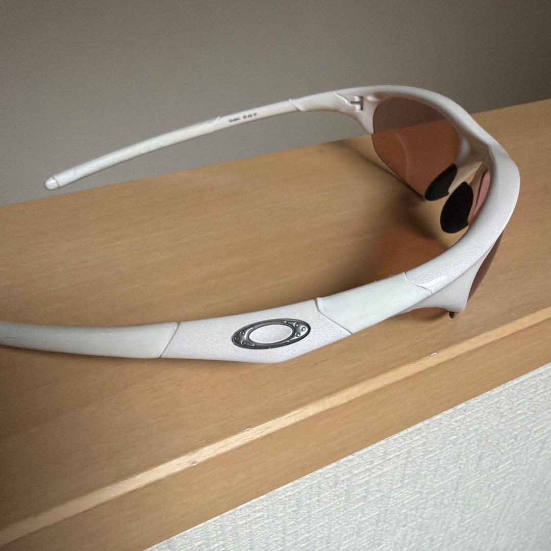 【廃盤】オークリー oakley美品 名作 ハーフジャケット1.0 白