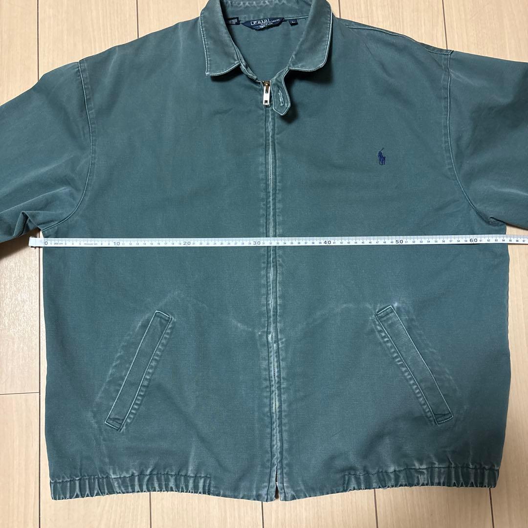 【希少】ポロラルフローレン スイングトップ グリーン 90s USA製