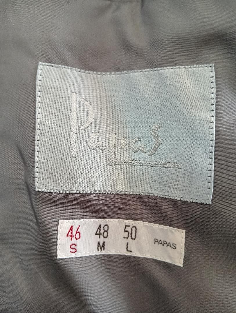Papas カシミアジャケット 46