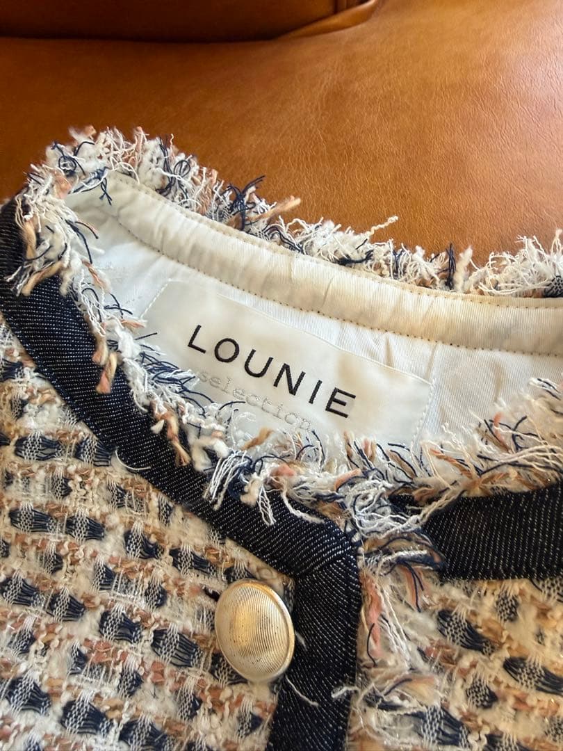 k*n様 LOUNIE ツイードジャケット