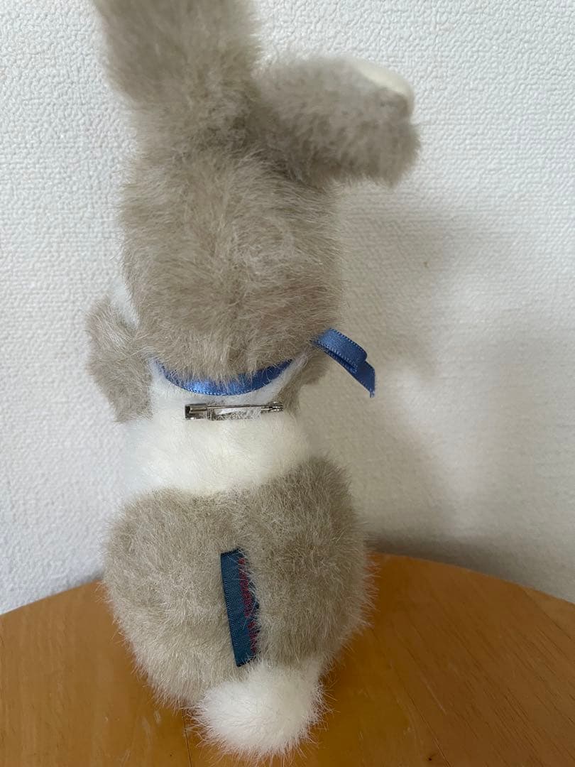 公*o様 ワンダフルワールド　オーバーオールうさぎ　ぬいぐるみ、ぬいぐるみブロー