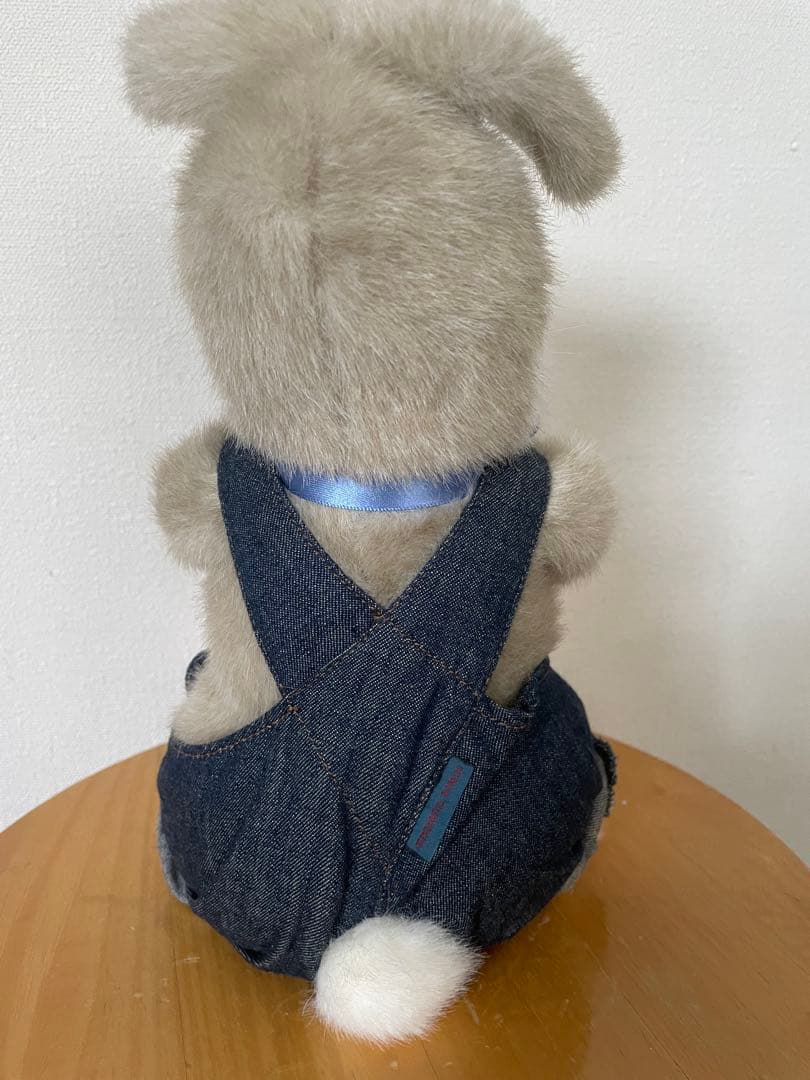 公*o様 ワンダフルワールド　オーバーオールうさぎ　ぬいぐるみ、ぬいぐるみブロー