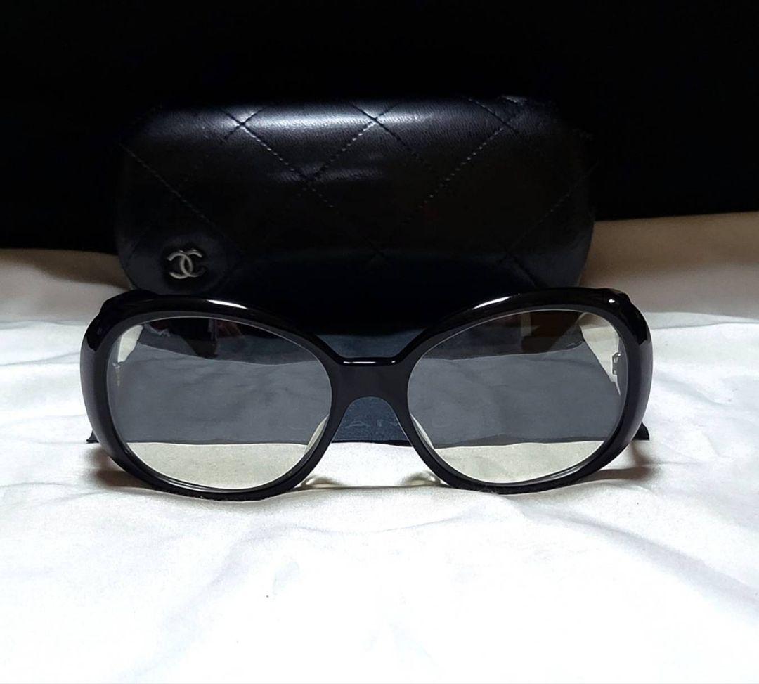 ◆CHANEL　シャネル◆カメリア　サングラス　ケース付き