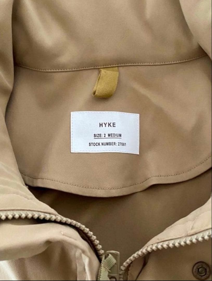 ＜新品未使用＞【HYKE for BIOTOP】WEP JACKET
