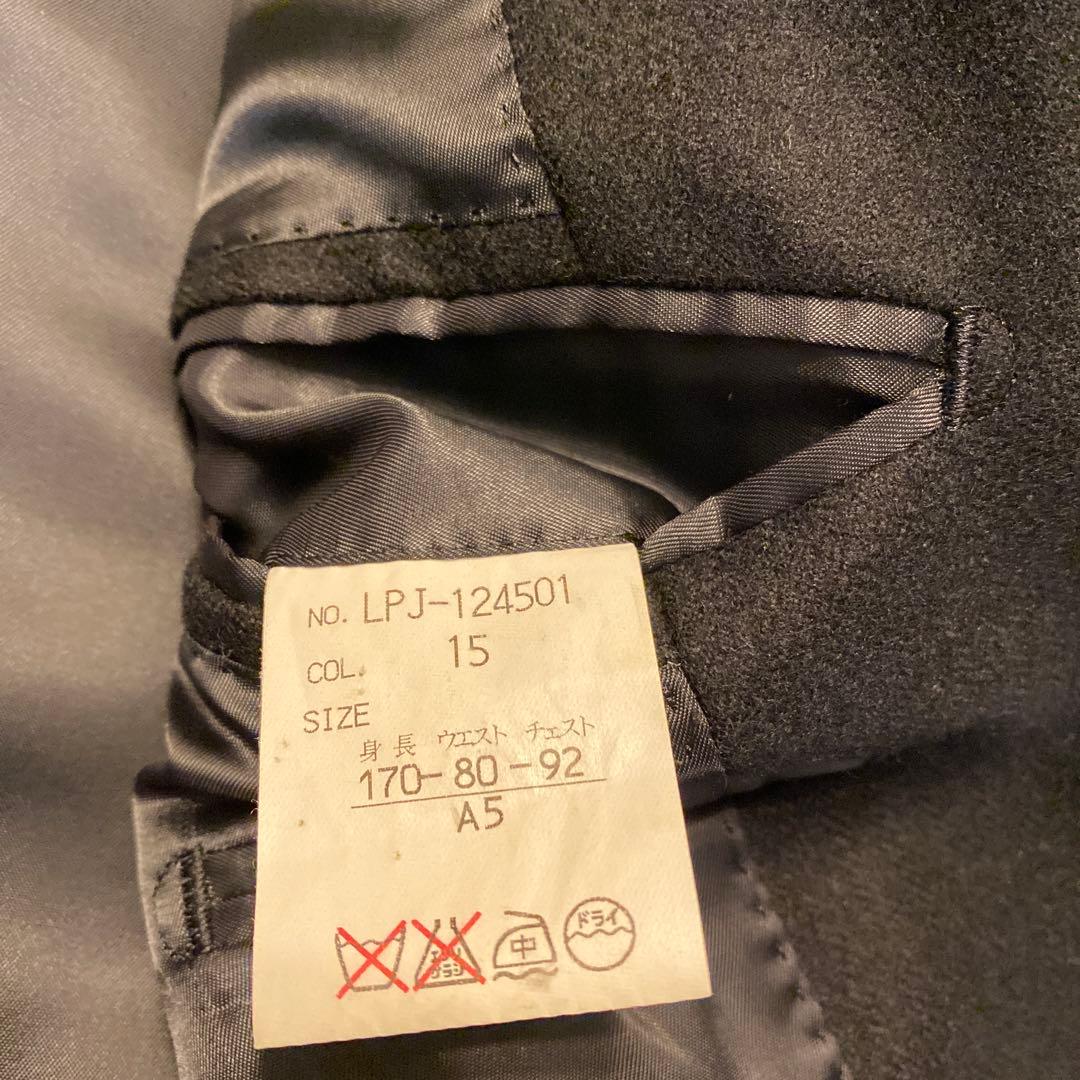 Loro Piana cashmere Silk ブラックテーラードジャケット