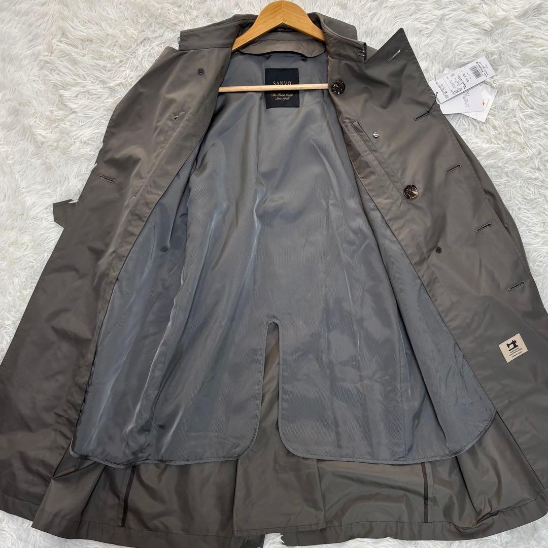 【新品・タグ付き✨】サンヨー トレンチコート ライナー 撥水 カーキ S 日本製