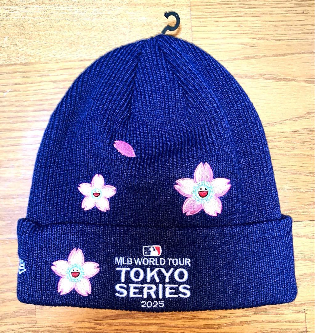 村上隆 MLB Tokyo Series ドジャース ニット帽 NEW ERA