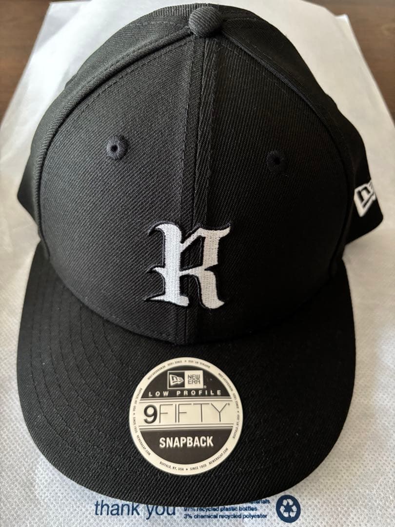 ブラック 9FIFTY スナップバックキャップ　ロンハーマン　ニューエラ