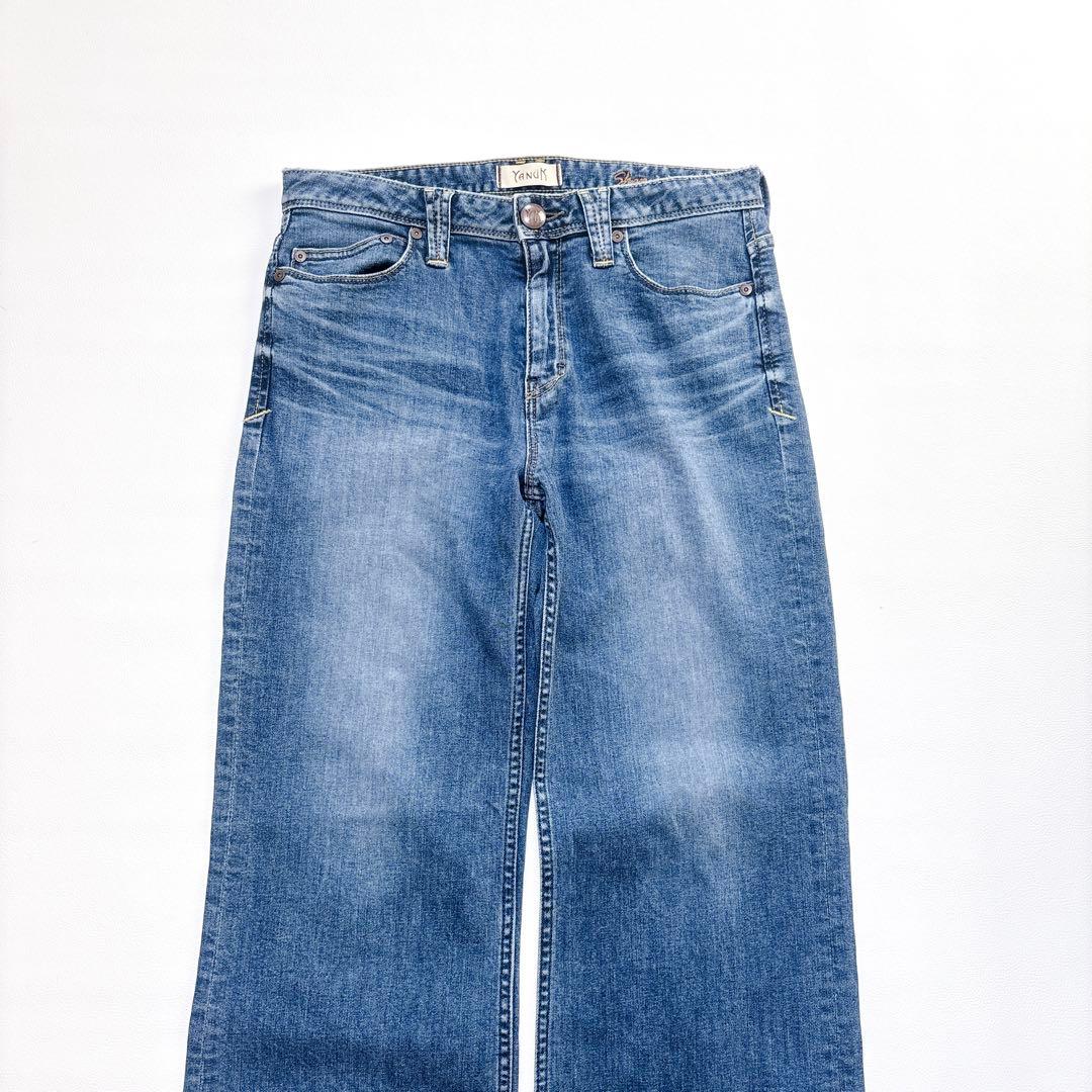 【YANUK】ヤヌーク バギーデニムパンツ SHANNY 27サイズ