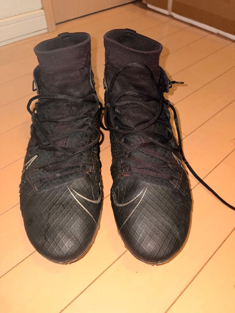 ば*ん様 Nike Alpha Huarache Elite 7 Black 2