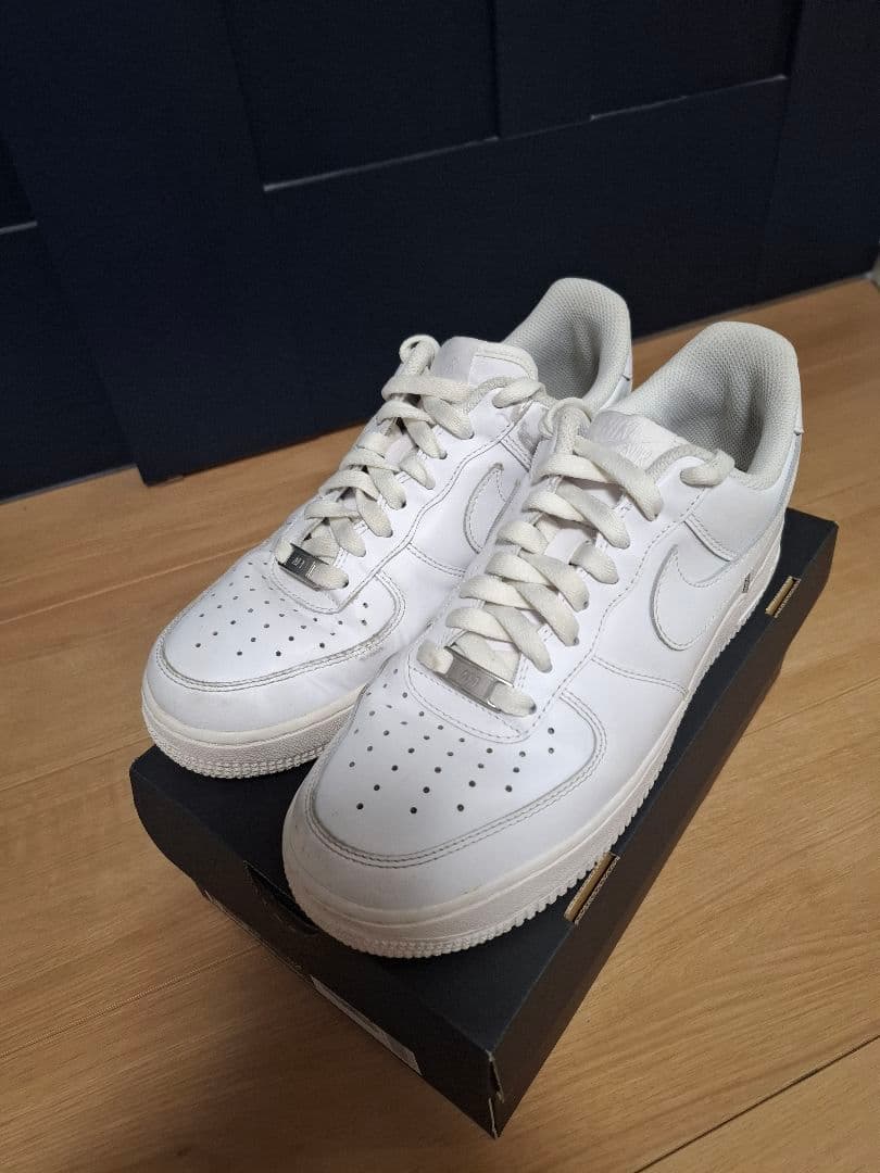 Nike Air Force 1 ホワイト 25.5cm 箱なし