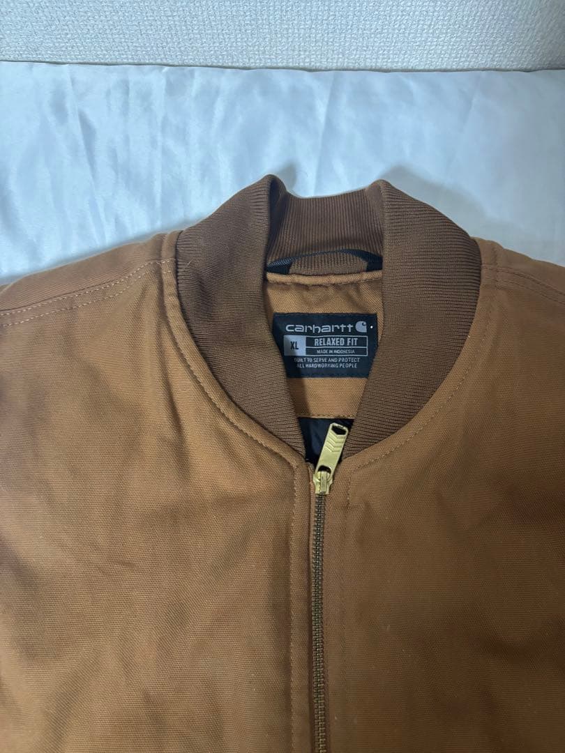 XL カーハートRelaxed Fit Firm Duck Vest ブラウン