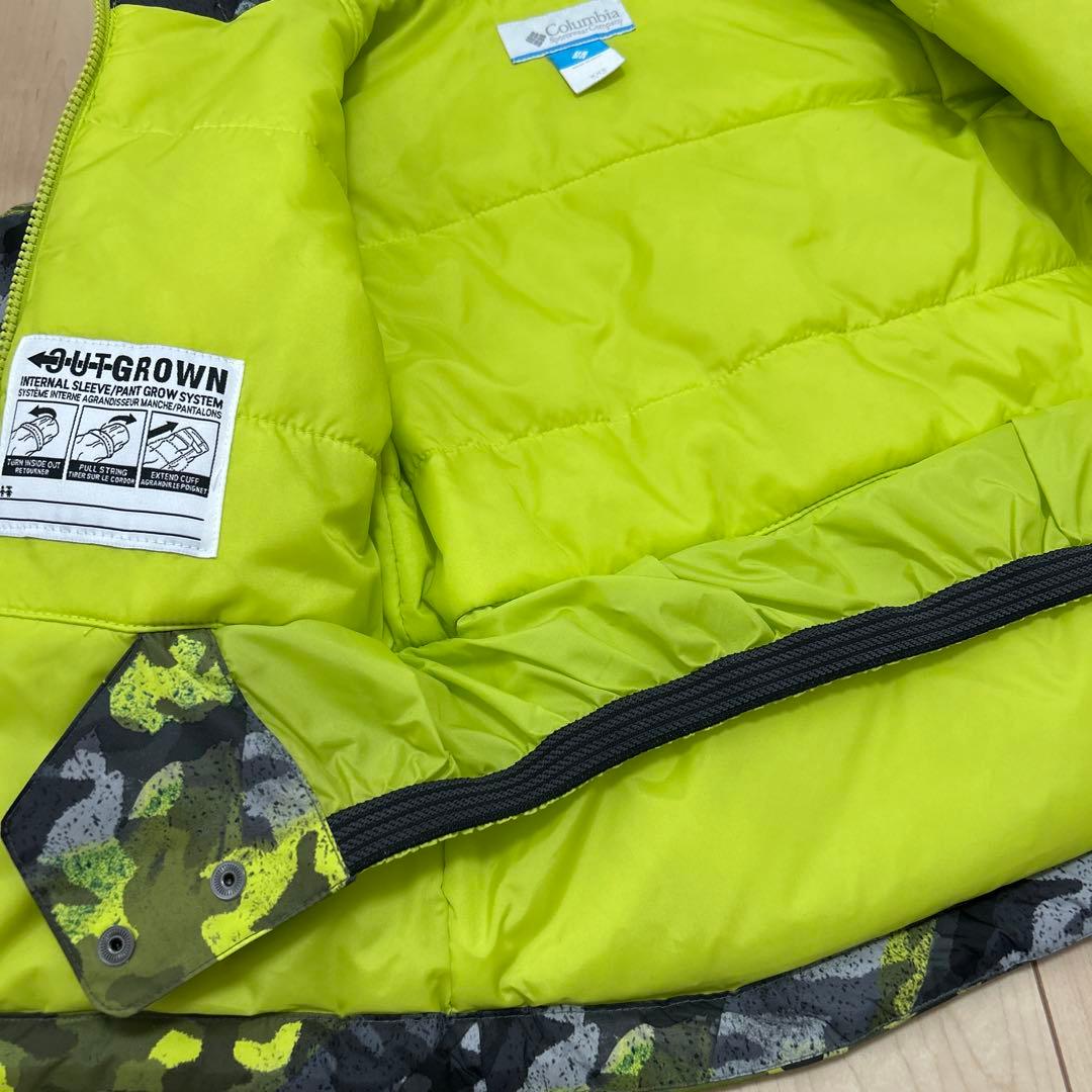 Columbia スノーウェア 上下セット XXS 迷彩柄