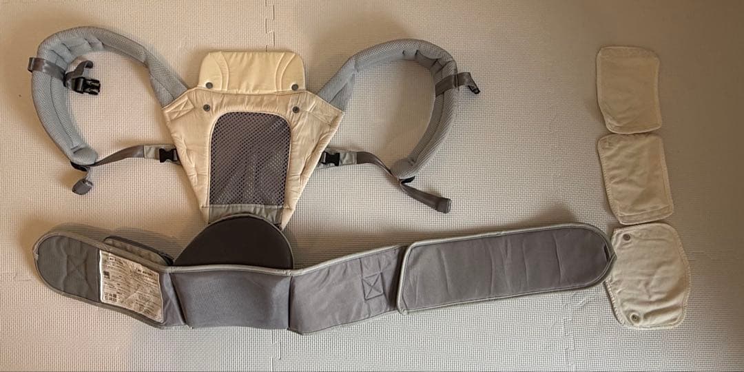 【美品】mikihouse pognae ヒップシートキャリア