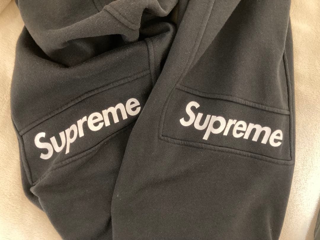 supreme スウェットパンツ黒　L size