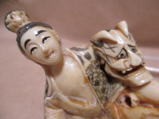 般若面も、牙風素晴らしい彫り物　P26-2