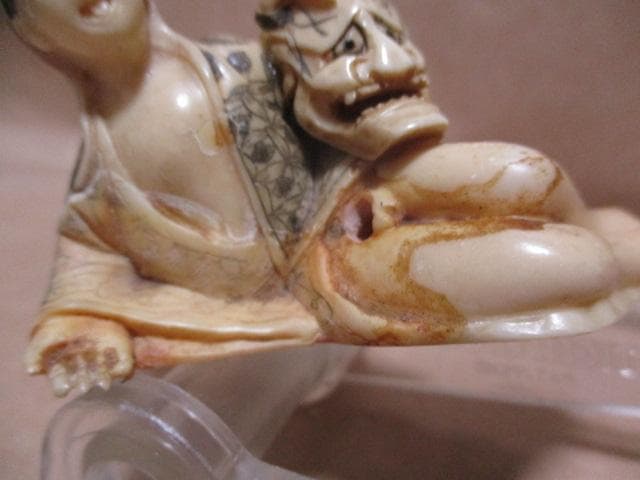 般若面も、牙風素晴らしい彫り物　P26-2