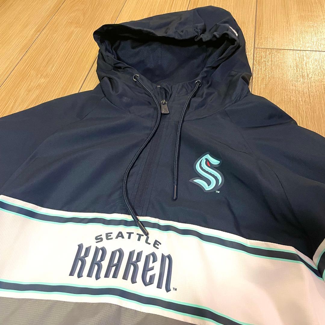NHL シアトルクラーケン プルオーバーフーディー