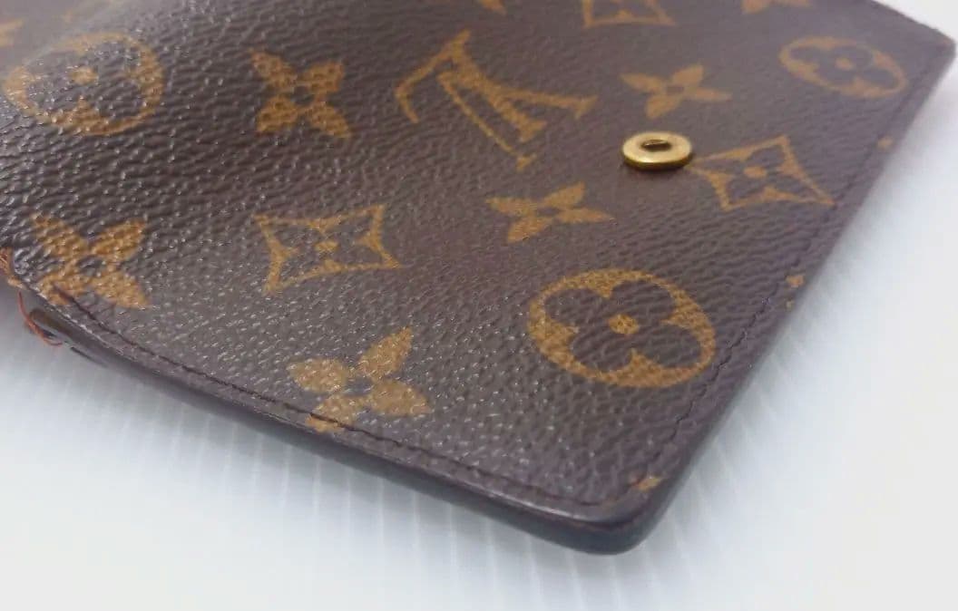 マリオンLouis Vuitton モノグラム 二つ折り財布