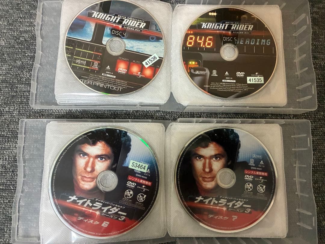 ナイトライダー DVD セット 全シーズン（シーズン１～４）【美品】