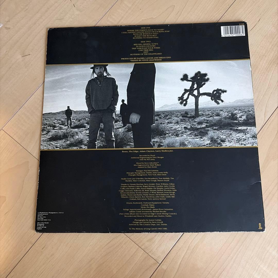 U2 The Joshua Tree 1987年リリース