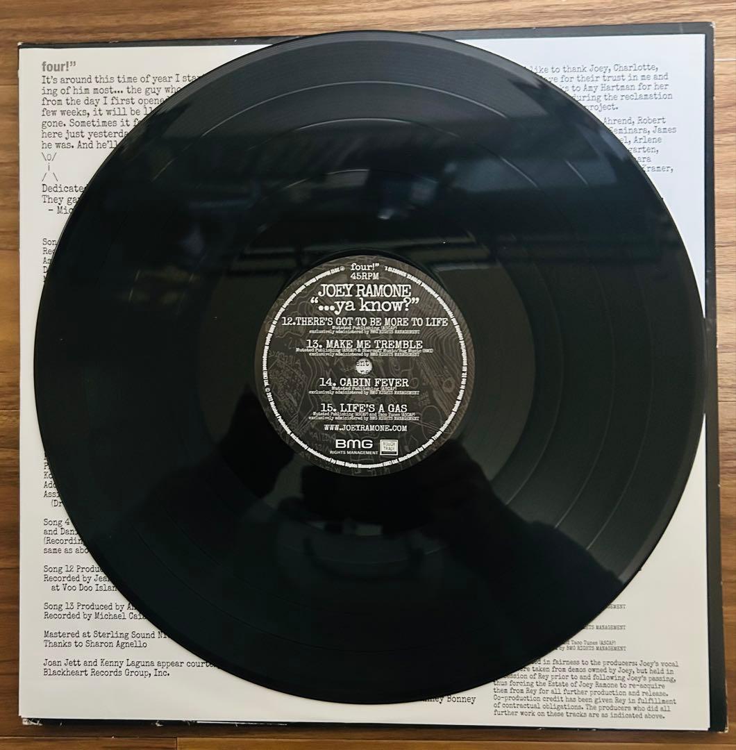 「…ya know?」Joey Ramone レコード