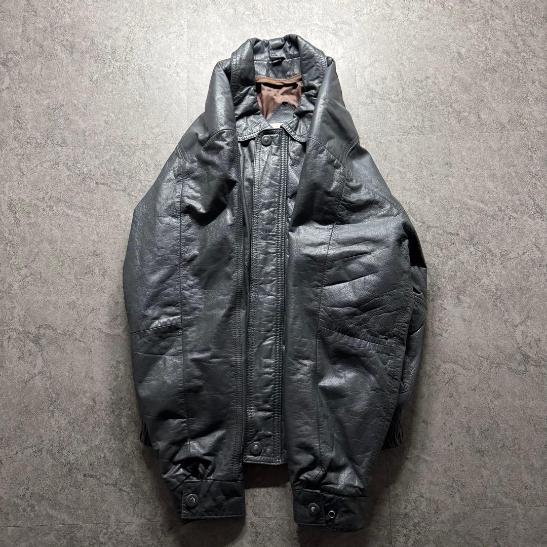 ジャケット・アウター 90s vintage A2 leather bomber flight jkt