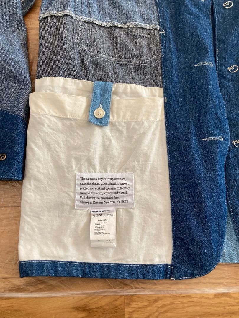ジャケット・アウター engineered garments logger jacket