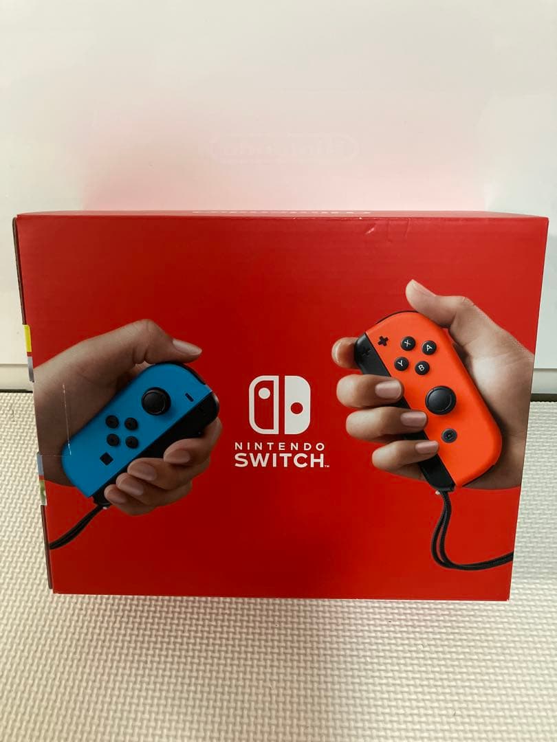 【新品、未使用】Nintendo Switch 本体 青 赤