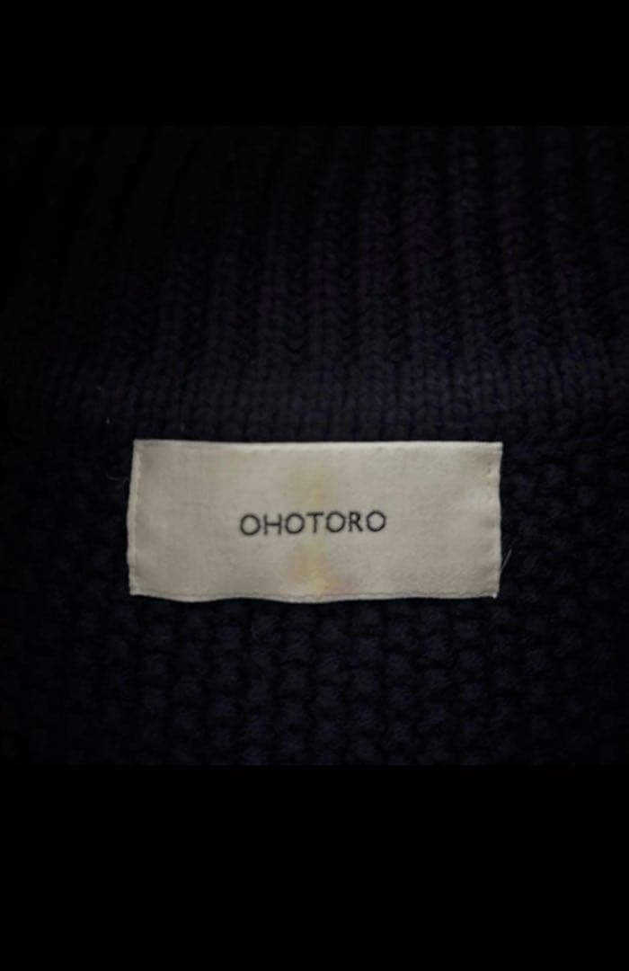 トップス ohotoro cable pocket cardigan