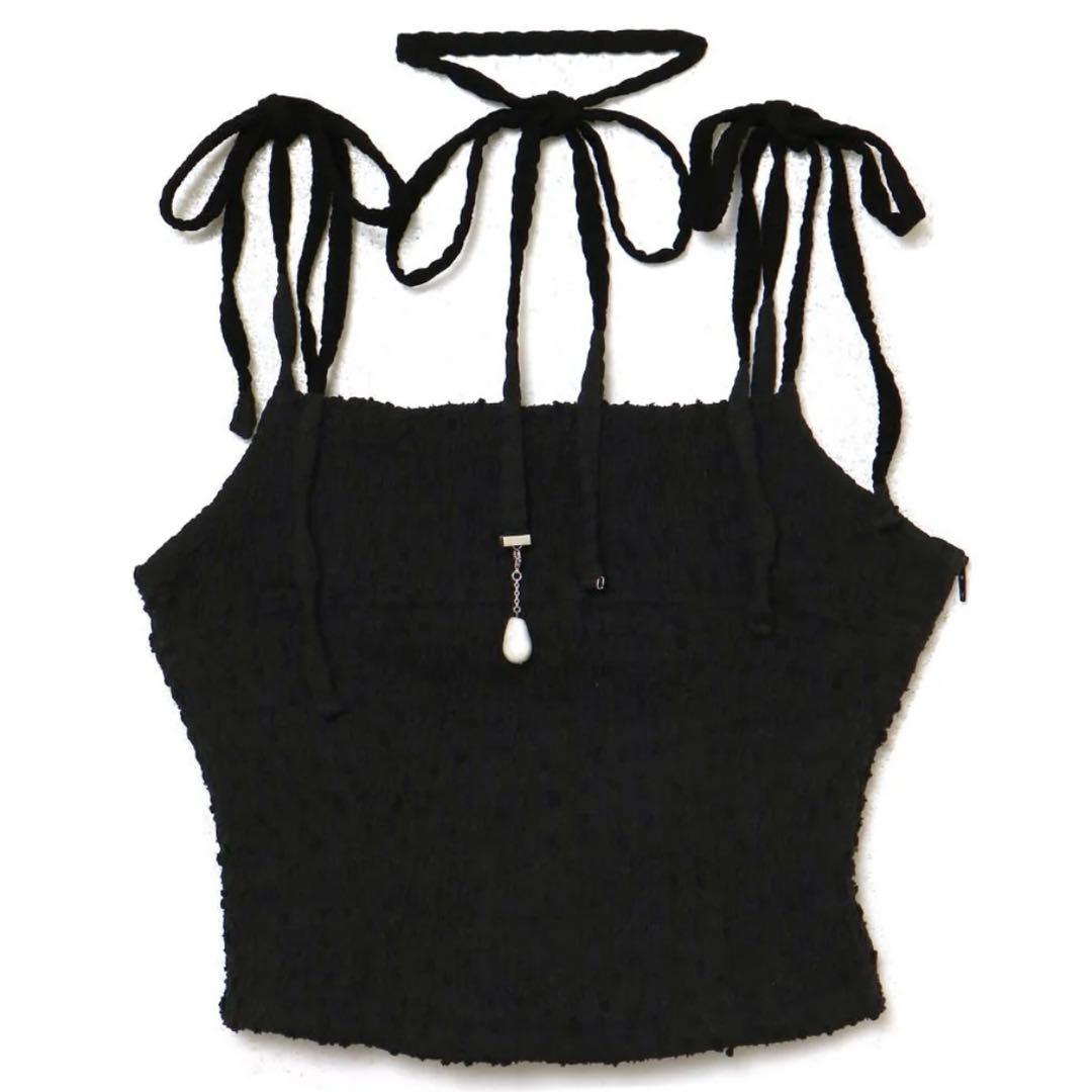 トップス andmary Mimi ribbon camisole