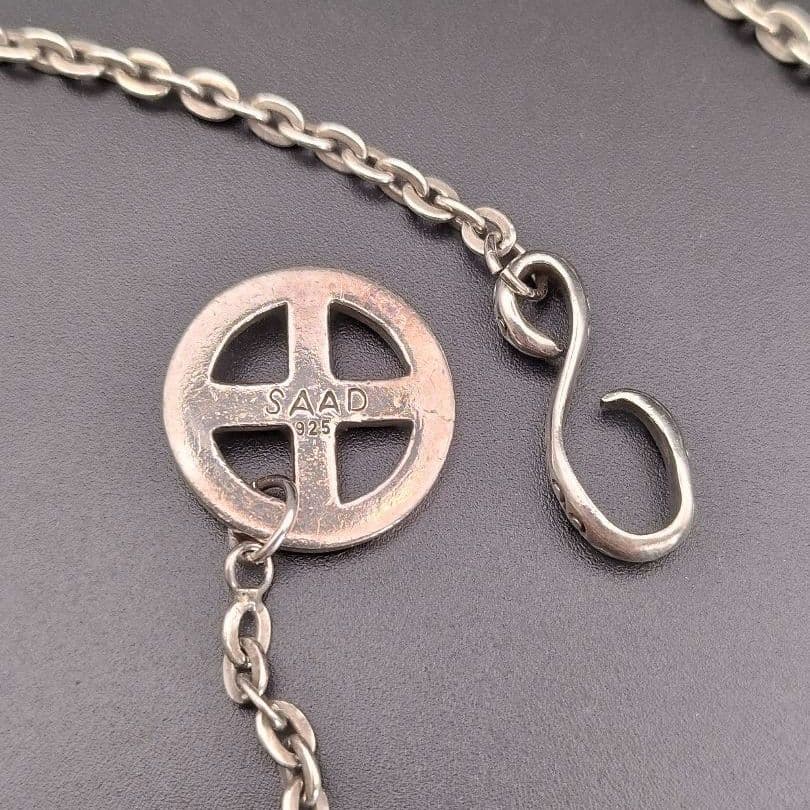SAAD ネックレスチェーン シルバー925 フックホイール silver925