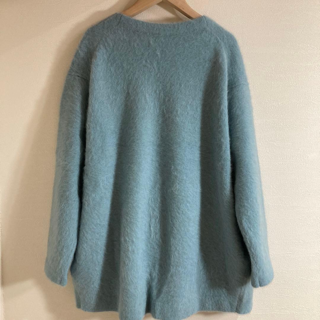 IENA フォックスカシミヤ Vネックカーディガン