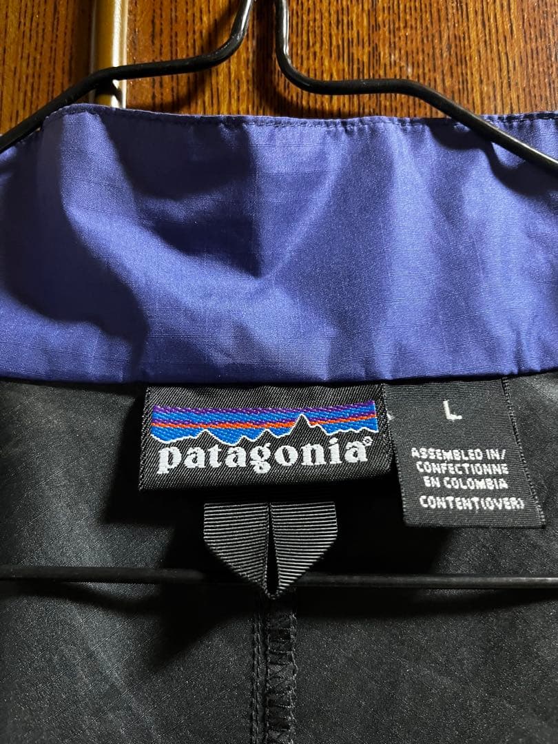 Patagonia ブラック ベスト　ナイロン