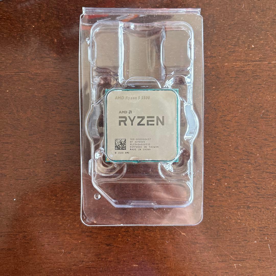 AMD RYZEN 5 5000 動作確認済み