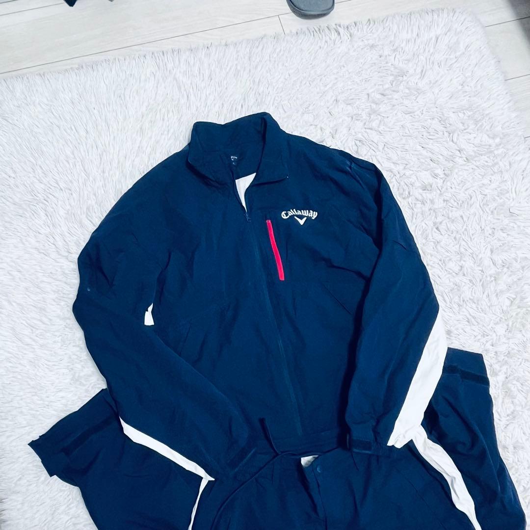 レインウェア　Callaway ゴルフメンズ ネイビー　3L