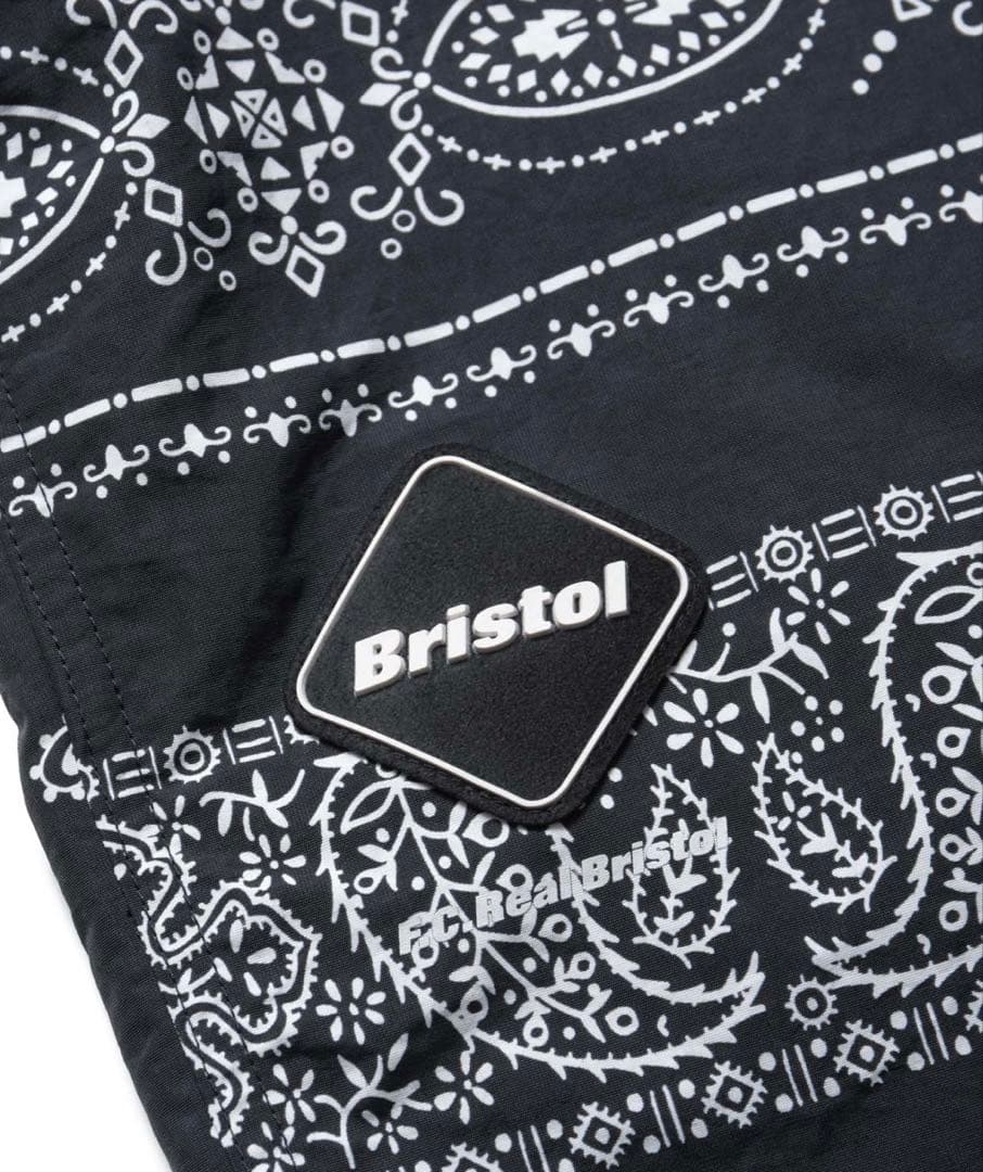 FCRB BANDANA NYLON EASY PANTS BLACK 最安 M