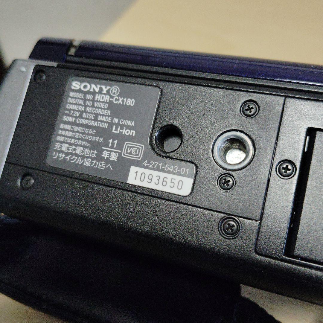 SONY HDR-CX180 ビデオカメラ 本体良品