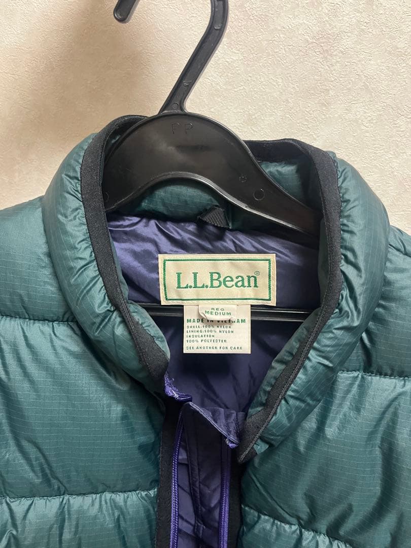 L.L.Bean ダウンベスト ダークグリーン