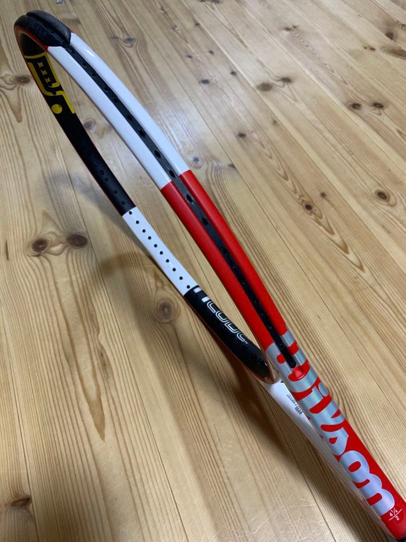 kohei　Wilsonラケットncode sixone105 フェデラー