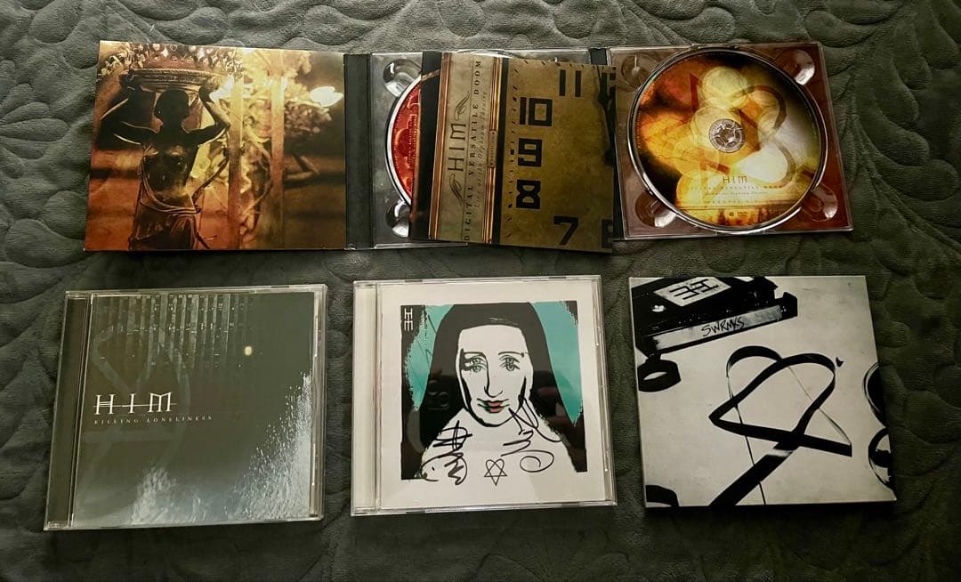 HIM CDセット Screamworks直筆サイン入り