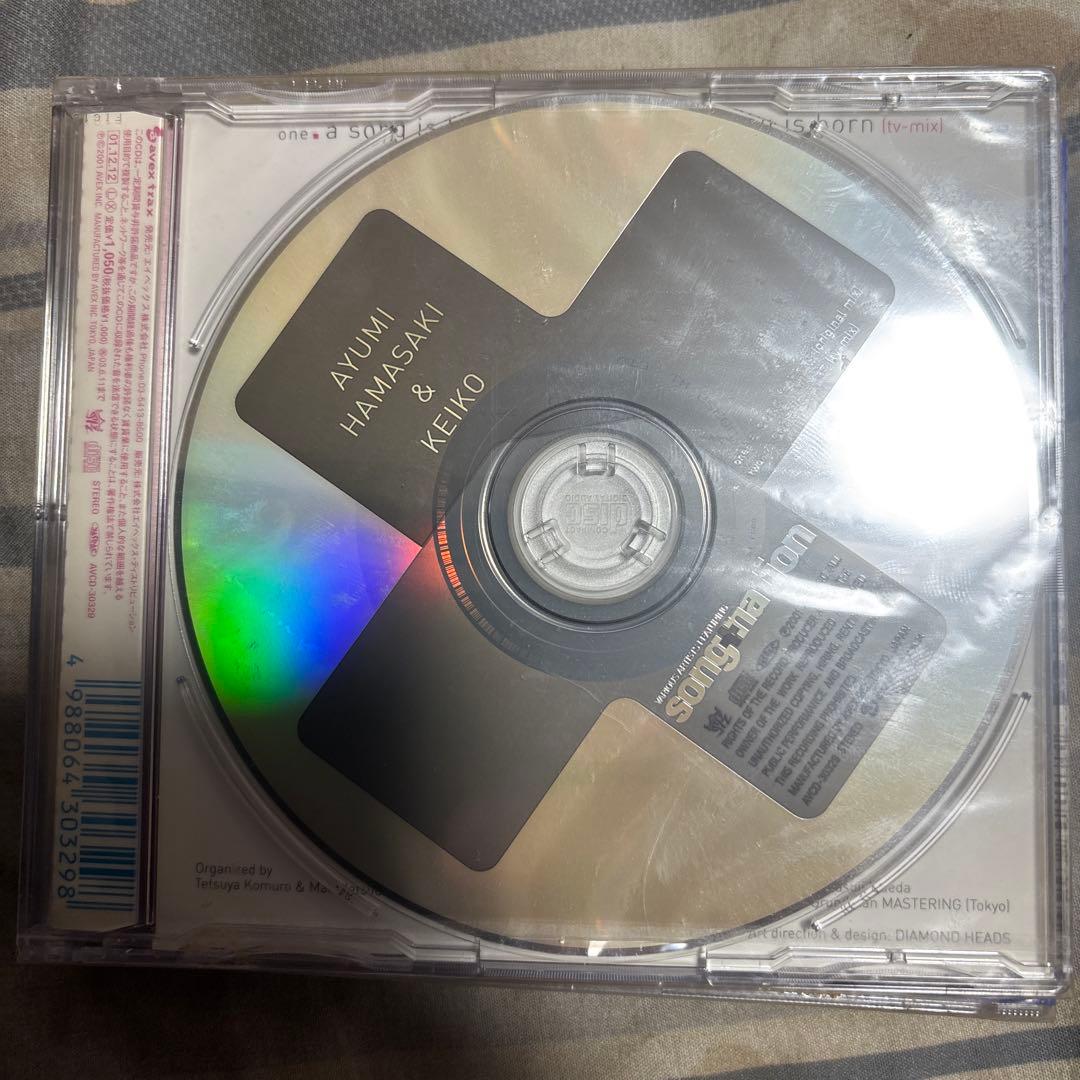 ayumi hamasaki&keiko/a song is born新品未開封