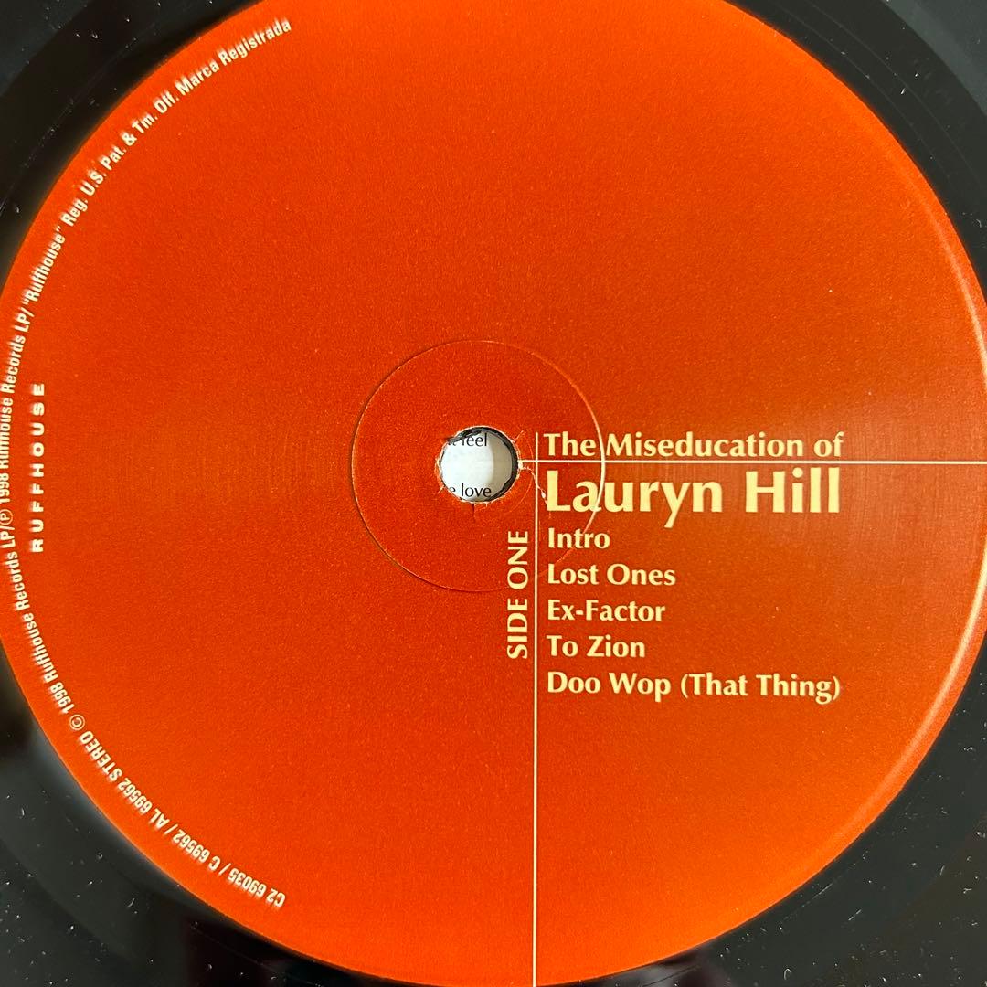 THE MISEDUCATION ローリンヒル USオリジナル盤アナログ LP