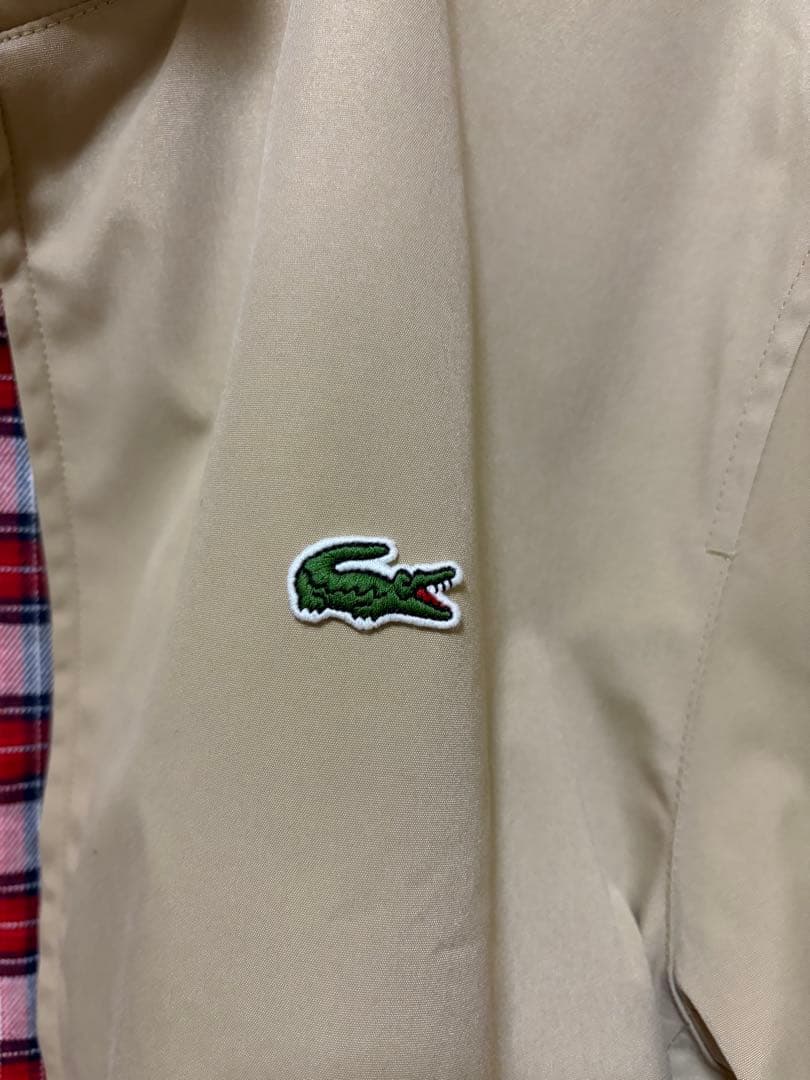 ラコステ LACOSTE ブルゾン ベージュ FR48 未使用 春アウター