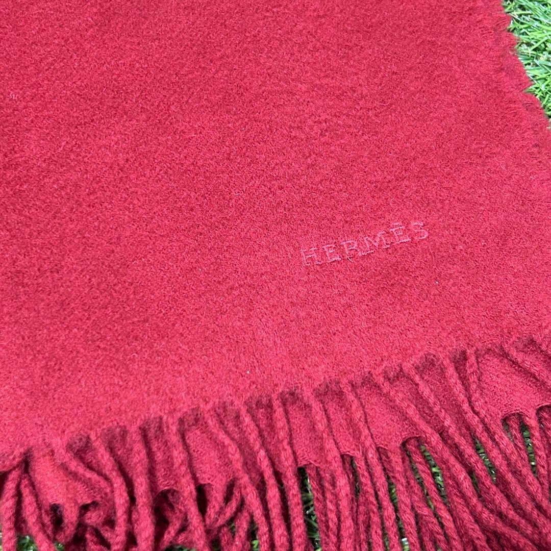 HERMES エルメス カシミヤ カシミア マフラー