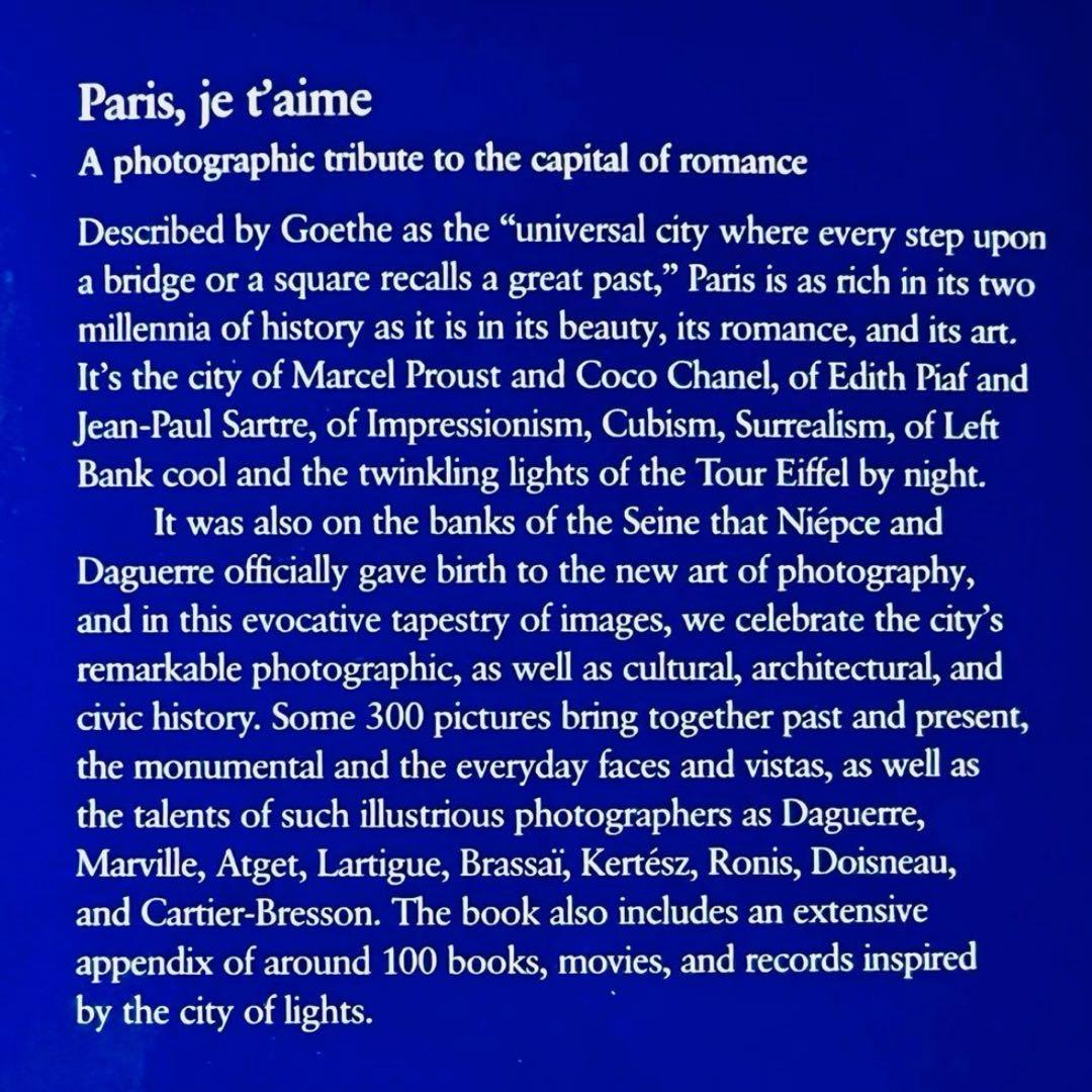 【 新品 】Paris Portrait of a City
